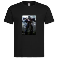 TTransformers Optimus Prime -shirt with Print Transformers Optimus Prime - 2XL black