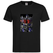 TTransformers Optimus Prime Robot -shirt with Print Transformers Optimus Prime Robot - 2XL black