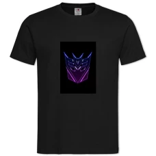 TTransformers Neon Print -shirt with Print Transformers Neon Print - 2XL black