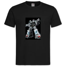 TTransformers Robot Hero -shirt with Print Transformers Robot Hero - 2XL black