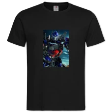 TTransformers Optimus Prime Robot Hero -shirt with Print Transformers Optimus Prime Robot Hero - 2XL black