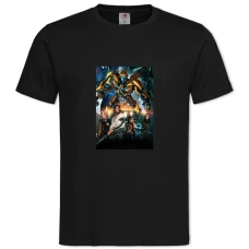 TTransformers Characters -shirt with Print Transformers Characters - 2XL black