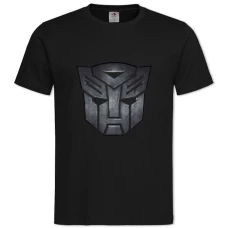 TTransformers Metal Face -shirt with Print Transformers Metal Face - 2XL black
