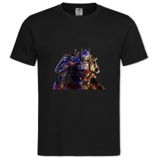TTransformers Print With Optimus Prime Hero -shirt with Print Transformers Print With Optimus Prime Hero - 2XL black