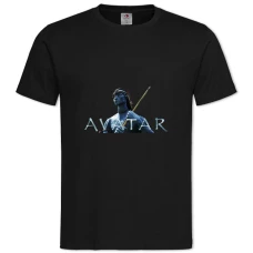 Футболка с принтом Аватар Джейк Салли - 2XL черная