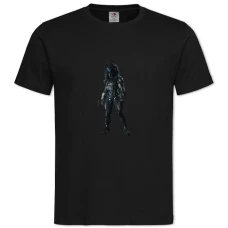 Футболка с принтом Чужой Хищник - 2XL черная
