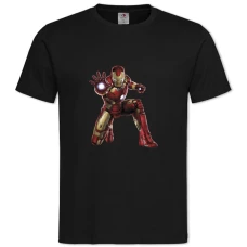 TMarvel Iron Man Hero -shirt with Print Marvel Iron Man Hero - 2XL black