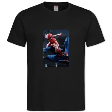 TMarvel Spider Man Hero Print 2 -shirt with Print Marvel Spider Man Hero Print 2 - 2XL black