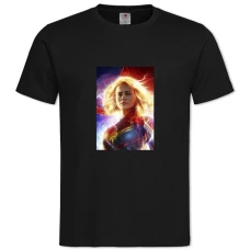 TMarvel Captain Marvel -shirt with Print Marvel Captain Marvel - 2XL black