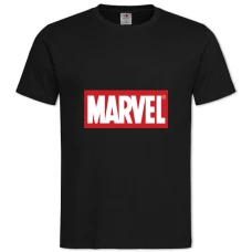 TMarvel Main Logo -shirt with Print Marvel Main Logo - 2XL black
