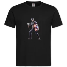 TMarvel Captain America Hero -shirt with Print Marvel Captain America Hero - 2XL black