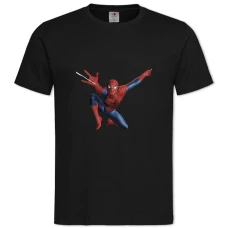 TMarvel Spider Man Hero Print -shirt with Print Marvel Spider Man Hero Print - 2XL black