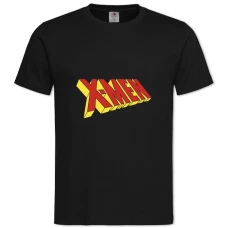 TX-Men Comics Logo -shirt with Print X-Men Comics Logo - 2XL black