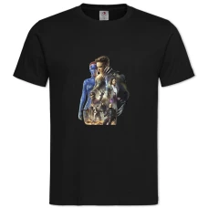 TX-Men Heroes -shirt with Print X-Men Heroes - 2XL black