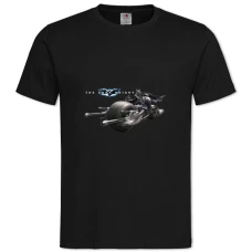 Футболка с принтом Тёмный Рыцарь Машина - 2XL черная