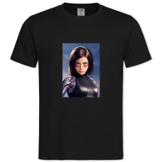 TAlita Battle Angel Hero -shirt with Print Alita Battle Angel Hero - 2XL black