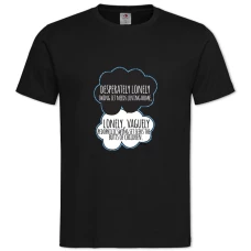 TВиноваты Звёзды Quote 1 -shirt with Print Виноваты Звёзды Quote 1 - 2XL black