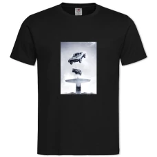 Футболка с принтом Форсаж Машины - 2XL черная