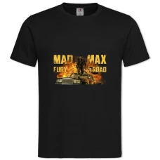 Футболка с принтом Безумный Макс Дорога Ярости Герой - 2XL черная