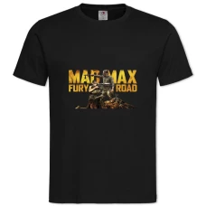 Футболка с принтом Безумный Макс Главные Герои - 2XL черная