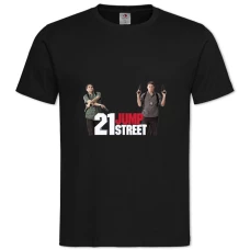 T21 Jump Street Logo Heroes -shirt with Print 21 Jump Street Logo Heroes - 2XL black