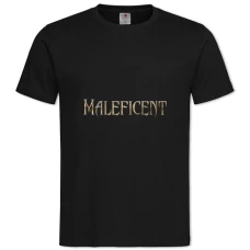 TMaleficent Gold Logo -shirt with Print Maleficent Gold Logo - 2XL black