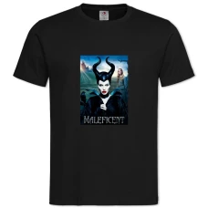 TMaleficent Main Hero Logo -shirt with Print Maleficent Main Hero Logo - 2XL black