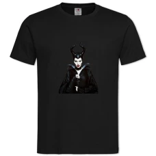 TMaleficent Print Beautiful Hero -shirt with Print Maleficent Print Beautiful Hero - 2XL black