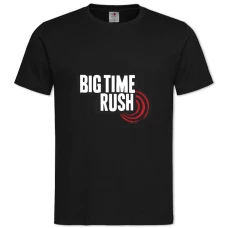 TBig Time Rush Logo -shirt with Print Big Time Rush Logo - 2XL black