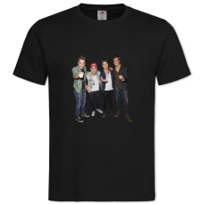 TBig Time Rush All Main Heroes -shirt with Print Big Time Rush All Main Heroes - 2XL black