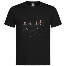 TBig Time Rush All Main Heroes Print -shirt with Print Big Time Rush All Main Heroes Print - 2XL black
