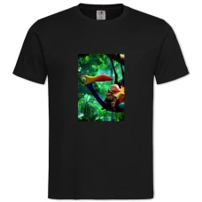 TUp Beautiful Bird -shirt with Print Up Beautiful Bird - 2XL black