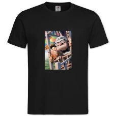 TUp Carl Fredricksen With Russell -shirt with Print Up Carl Fredricksen With Russell - 2XL black