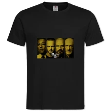 TBreaking Bad Heroes -shirt with Print Breaking Bad Heroes - 2XL black