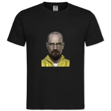 TBreaking Bad Walter White -shirt with Print Breaking Bad Walter White - 2XL black