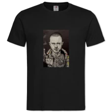 TBreaking Bad Jesse Pinkman Print -shirt with Print Breaking Bad Jesse Pinkman Print - 2XL black