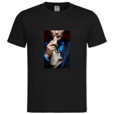 THannibal Theme Print -shirt with Print Hannibal Theme Print - 2XL black