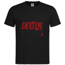 TDexter Logo -shirt with Print Dexter Logo - 2XL black