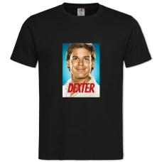 TDexter Main Theme -shirt with Print Dexter Main Theme - 2XL black