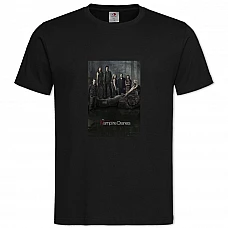 TThe Vampire Diaries Characters -shirt with Print The Vampire Diaries Characters - 2XL black