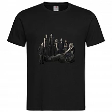 TThe Vampire Diaries Main Heroes Theme Print -shirt with Print The Vampire Diaries Main Heroes Theme Print - 2XL black