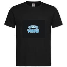 TDoctor Who Logo -shirt with Print Doctor Who Logo - 2XL black