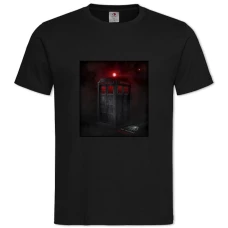 TDoctor Who Dark Tardis -shirt with Print Doctor Who Dark Tardis - 2XL black