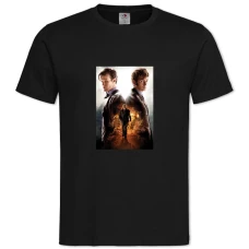 TDoctor Who Main Heroes -shirt with Print Doctor Who Main Heroes - 2XL black