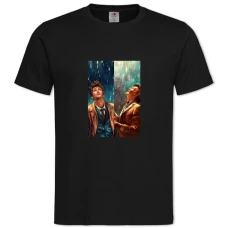 TDoctor Who Editin Art -shirt with Print Doctor Who Editin Art - 2XL black