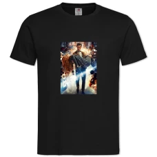TDoctor Who Superhero -shirt with Print Doctor Who Superhero - 2XL black