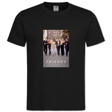 TFriends Heroes -shirt with Print Friends Heroes - 2XL black