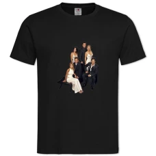 TFriends Main Heroes -shirt with Print Friends Main Heroes - 2XL black