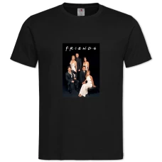 TFriends Edition -shirt with Print Friends Edition - 2XL black