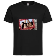 TFriends Frame Heroes -shirt with Print Friends Frame Heroes - 2XL black